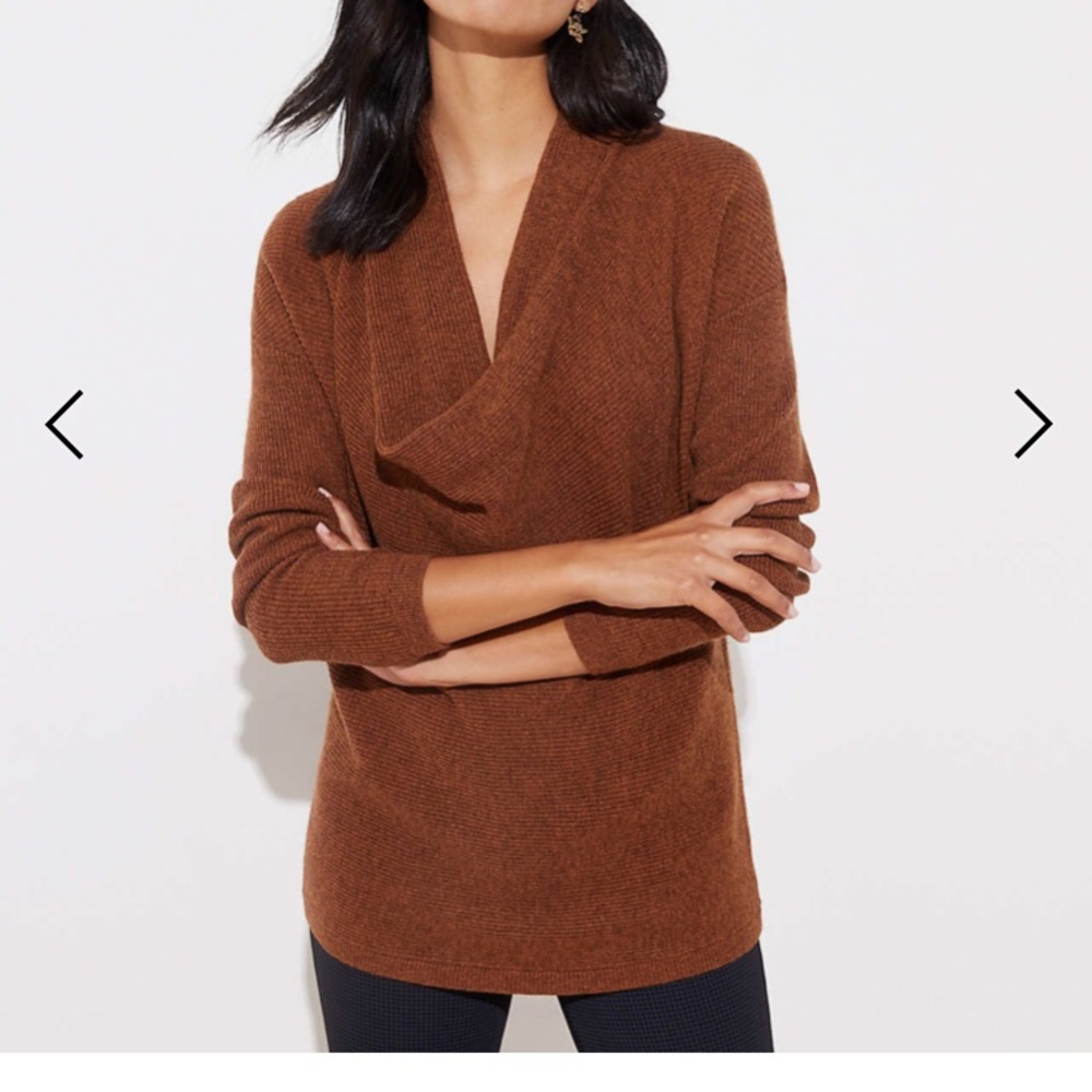 Loft Cowl Neck Tunic Sweater